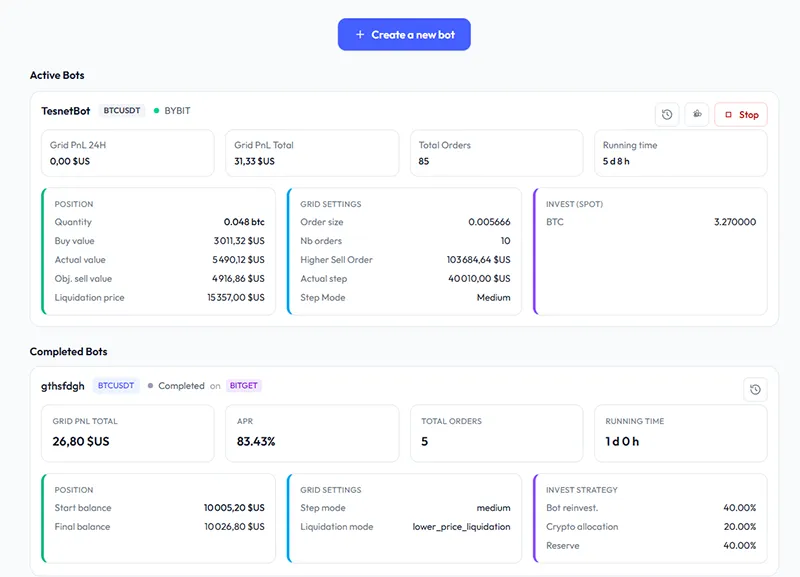 trading bot futures bitcoin